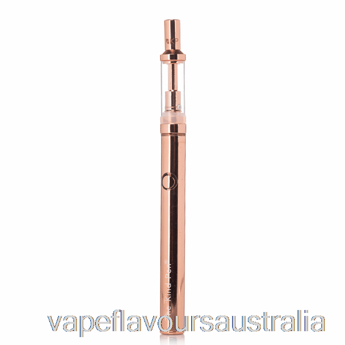 Vape Nicotine Australia The Kind Pen Slim 510 Vaporizer Kit Rose Gold